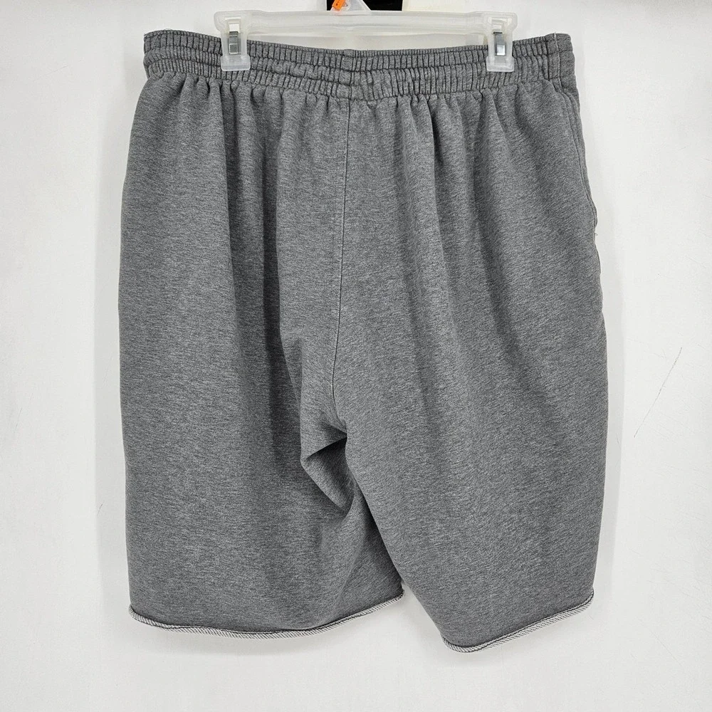 Air Jordan Shorts Mens XXL Terry Sweat Fleece Jumpman Gray Athletic Gym